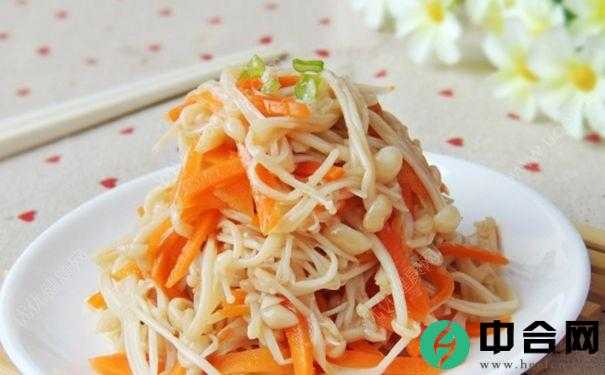 金针菇和胡萝卜能一起吃吗？胡萝卜和金针菇一起吃好吗？(4)